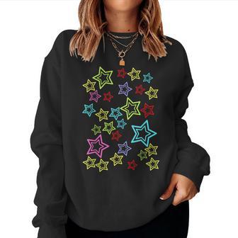Retro Children's Stars 80S Star N Children Girls Boys Women Sweatshirt - Thegiftio UK