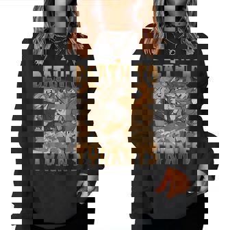 Retro Rabbit Death To Tyrants Vintage 90S For Women Women Sweatshirt | Mazezy