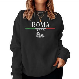 Roma Italia Destino Turísticoouvenir Sudadera Mujer - Regaloses