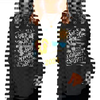 School's Out Forever Teacher Retirement 2025 Happy Retired Women Sweatshirt - Thegiftio