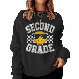 Second Grade Teacher First Day Of 2Nd Grade Back To School Women Sweatshirt - Thegiftio UK