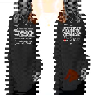 Senior 2026 Drum Major Mom 2026 Marching Band Graduation Women Sweatshirt - Thegiftio