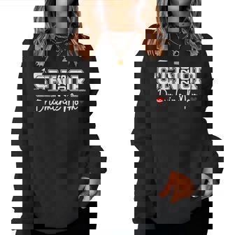 Senior Drumline Mom 2026 Marching Band Graduation Class 2026 Women Sweatshirt - Thegiftio