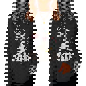 Silly Mama Silly Goose Mom Birthday Family Matching Party Women Sweatshirt | Seseable CA