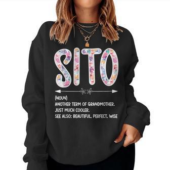 Sito Definition Sito Grandma Sito Grandmother Women Sweatshirt - Thegiftio UK