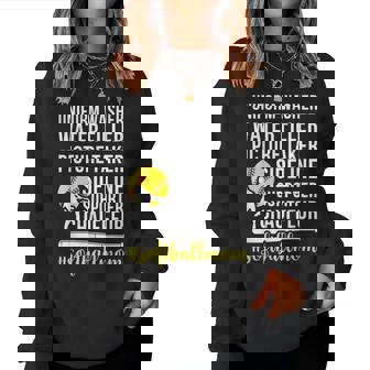 Softball Mom Definition Mom Of A Softball Player Mother Women Sweatshirt - Monsterry
