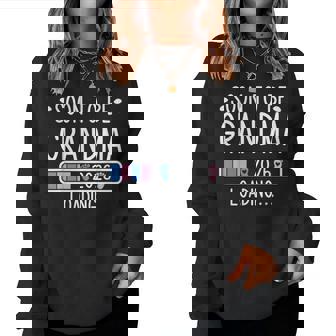 Soon To Be Grandma 2026 Loading Pregnancy Announcement 2026 Women Sweatshirt - Thegiftio