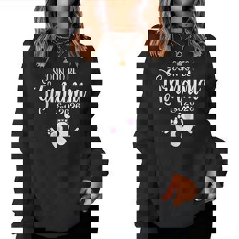 Soon To Be Grandma Est2026 Baby Grandma レディーススウェットシャツ - Kawaiitshirt