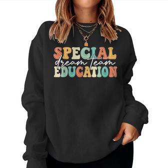 Special Education Squad Teacher Back To School Women Sweatshirt - Thegiftio UK