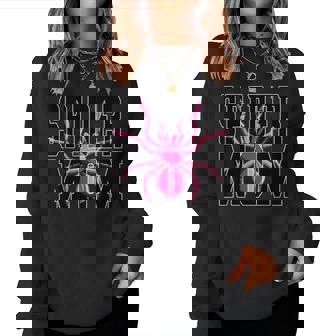 Spider Mom Spider Lover Mother's Day Women Sweatshirt - Thegiftio