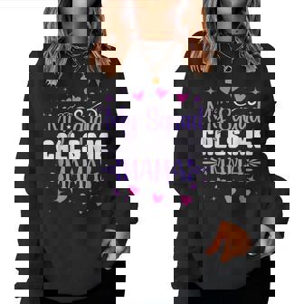 My Squad Calls Me Mama Cute Women Sweatshirt - Monsterry