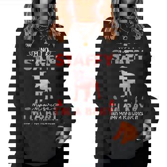 Staffy Dog Momaid Baby Regalos Divertidos Para Amantes De Los Perros Sudadera Mujer - Regaloses