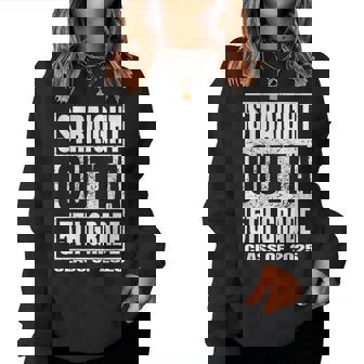 Straight Outta 5Th Grade Graduation Class Of 2025 Women Sweatshirt - Monsterry