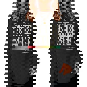 Tattoo Artist Edición Limitada Jubilación Abuelo Es Hombres In Mangas Sudadera Mujer - Regaloses