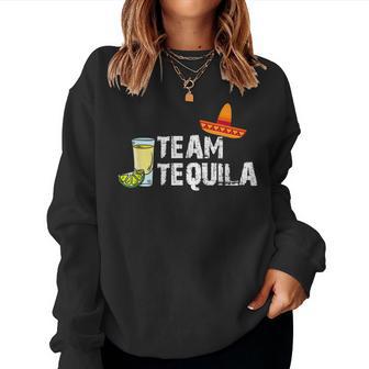 Team Tequila Alkoholische Getränke Getränke Trinken Acevez Sweatshirt Frauen - Geschenkecke