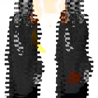 This Is My Banana Costume これが私のバナナの衣装 レディーススウェットシャツ - Kawaiitshirt