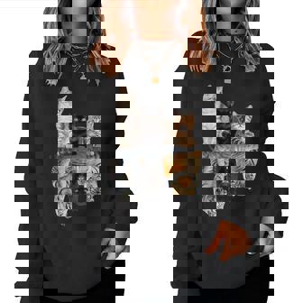 Tres Gatos Y Tres Tigres Hombres Es Sudadera Mujer - Regaloses