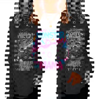 Tripulación De Monster Truck Mama Family Sudadera Mujer - Regaloses