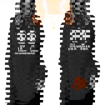 Tu Marido Mi Marido Clarinete Esposa Divertido Clarinetista Sudadera Mujer - Regaloses