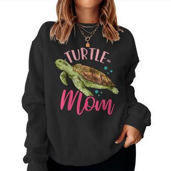 Turtles Turtle Mom Mother's Day Turtle Lover Women Sweatshirt - Thegiftio UK