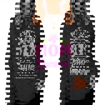 I Have Two Titles Mom And Gammie Cute Women Sweatshirt - Monsterry