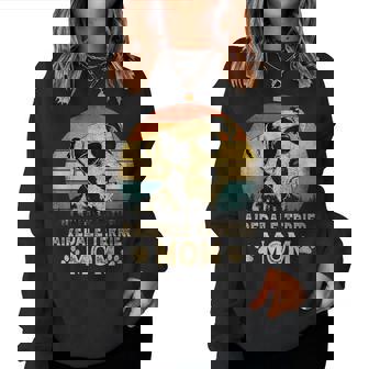 Vintage Airedale Terrier Mom Dog Lovers Mother’S Day Women Sweatshirt - Monsterry