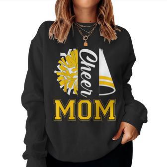 Vintage Cheer Mom Proud Cheerleader Mama Mother Women Women Sweatshirt - Thegiftio UK