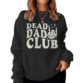 Vintage Dead Dad Club Fathers Day For Women Women Sweatshirt - Thegiftio UK