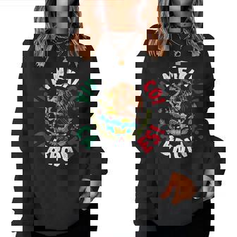 Viva Mexico Cabrones Mexican Independence Day Women Women Sweatshirt - Thegiftio