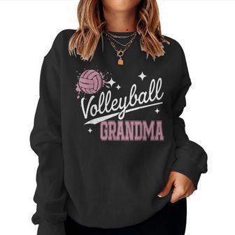 Volleyball Grandma Sport Volleyball Player Women Sweatshirt - Thegiftio UK
