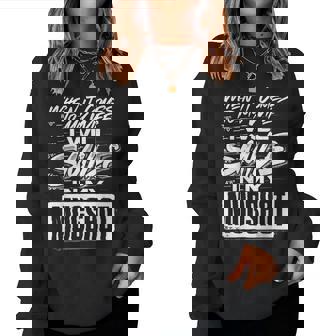 When It Comes To My Wife I Will Smile In My Hot Women Sweatshirt - Thegiftio