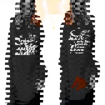 Womenarà Perchè Ti Amo X La Raison Je T'aime With-Neck Sweat-shirt pour femme - Cadeauxyz