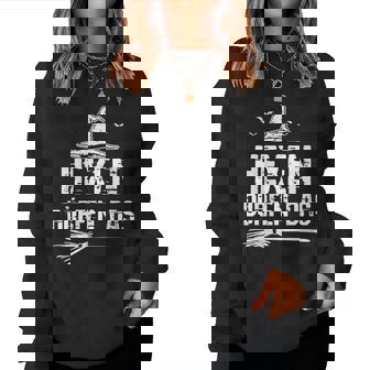Women's Witch Evil Old Womanarcasm Witches May The With-Neck Sweatshirt Frauen - Seseable