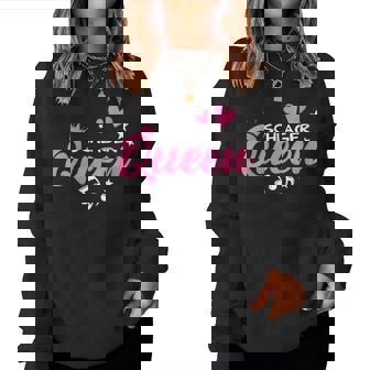 Women'schlager Queen Party Sweatshirt Frauen - Seseable