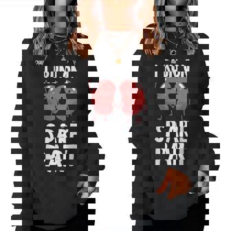 かわいい腎臓ドナーアート 男性 女性 腎臓レシピエント移植 レディーススウェットシャツ - Kawaiitshirt