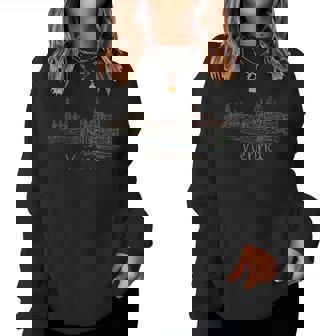 ウィーンシティオーストリアお土産ギフト 男性 女性 レディーススウェットシャツ - Kawaiitshirt