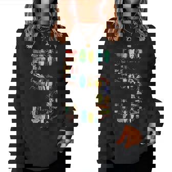 キッズ 5歳 誕生日 虫 虫 カブトムシ 男の子 女の子 5歳 レディーススウェットシャツ - Kawaiitshirt