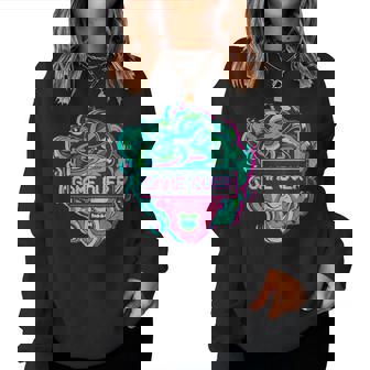 ゲームオーバー・メドゥーサ Alt Indie Aestheticaporwave Egirl Eboy レディーススウェットシャツ - Kawaiitshirt