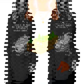 テクトニックプレートorry My Fault Teacher レディーススウェットシャツ - Kawaiitshirt