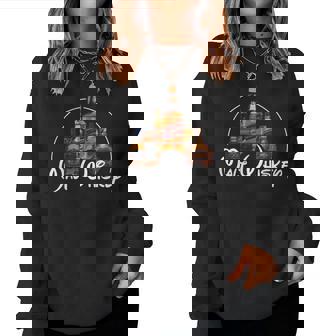 モルトウイスキー、 Malt Whiskey 面白いウイスキーパロディー レディーススウェットシャツ - Kawaiitshirt