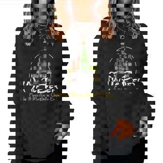 モルトビールパロディー Malt Beer Most Magical Drink On Earth レディーススウェットシャツ - Kawaiitshirt