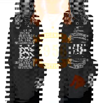 ヴィンテージ 1956 ギフト 男性 女性 長寿祝い 1956年生まれ ユニークな誕生日プレゼント 古希 レディーススウェットシャツ - Kawaiitshirt