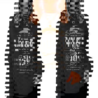 ヴィンテージ 1960 65歳の誕生日プレゼント 女性 男性 65歳 レディーススウェットシャツ - Kawaiitshirt