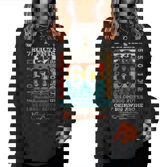 ヴィンテージ 1964 ギフト 男性 女性 長寿祝い 1964年生まれ 還暦祝い ユニークな誕生日プレゼント レディーススウェットシャツ - Kawaiitshirt