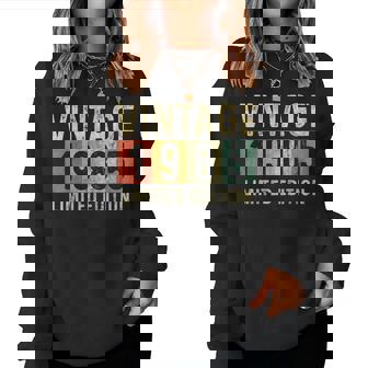 ヴィンテージ 1985 40歳の誕生日プレゼント 男性 女性 40歳 レディーススウェットシャツ - Kawaiitshirt