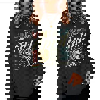 ヴィンテージ 1985年4月 40歳の誕生日プレゼント 男性 女性 レディーススウェットシャツ - Kawaiitshirt