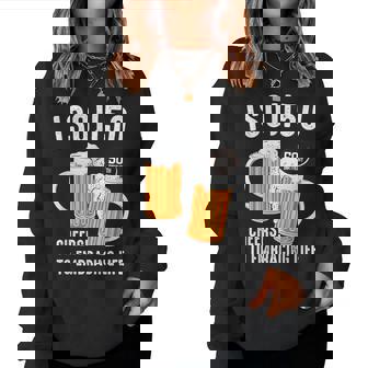 五十歳 五十路 ビール好き 酒好き 父 母 男性 女性 50歳お祝い Cheers To Embracing Life レディーススウェットシャツ - Kawaiitshirt