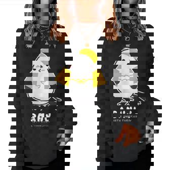 傘寿祝い シマエナガ 鳥 北海道 男性 父 女性 母 ちゃんちゃんこ 傘寿お祝い 80歳 かわいい レディーススウェットシャツ - Kawaiitshirt