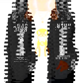 傘寿祝い 犬 柴犬 ちゃんちゃんこ 男性 女性 犬好き 80歳 Dog Days Best Days レディーススウェットシャツ - Kawaiitshirt