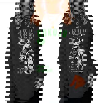 緑寿祝い バイク好き 車好き 父 男性 女性 クラシックバイク 66歳 I'm Not Old I'm Classic レディーススウェットシャツ - Kawaiitshirt